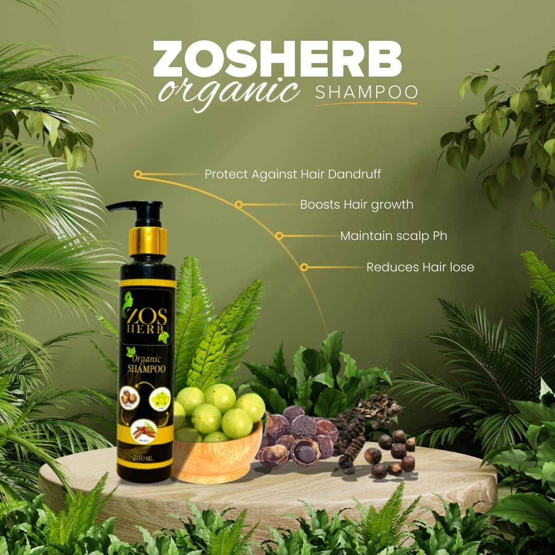 Best Organic Shampoo - Zosherb Organic Shampoo