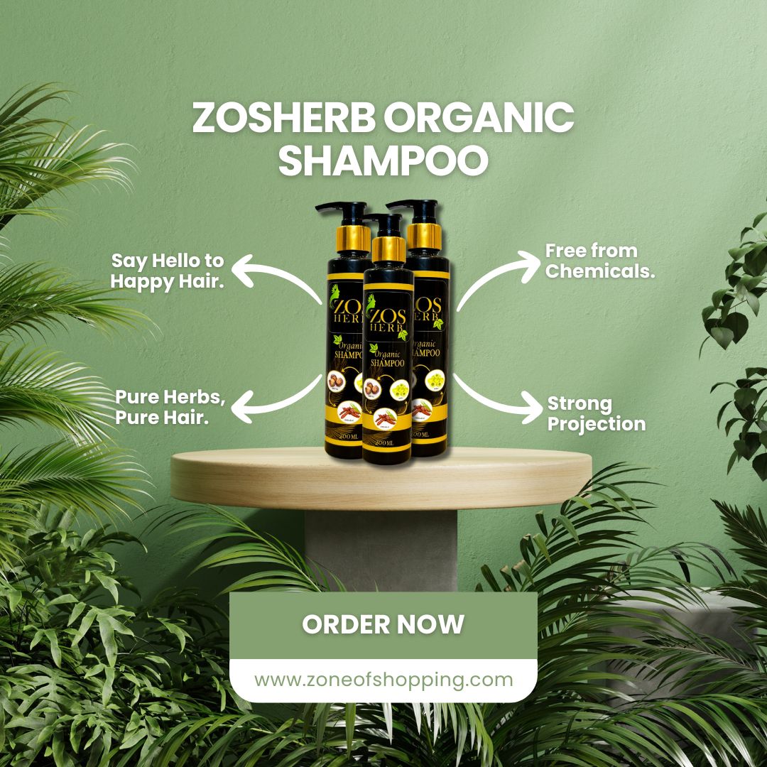 Best Organic Shampoo - Zosherb Organic Shampoo